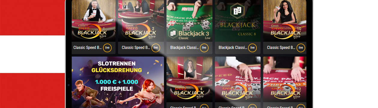 blackjack online casinos